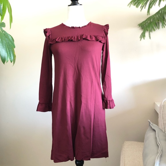 ZARA Gorgeous ruffle dress - Picture 7 of 11